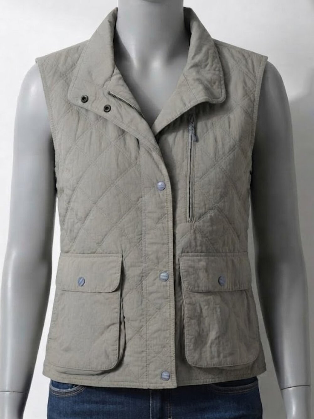 L.L. Bean Vintage Quilted Thinsulate Insulated Vest Jacket Women's S